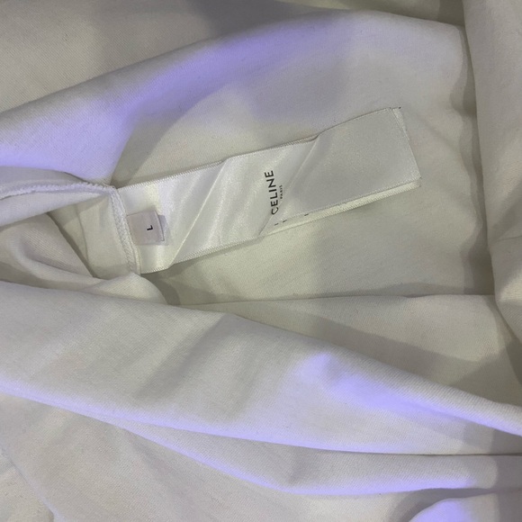 Celine Studded White Tshirt - Picture 4 of 4